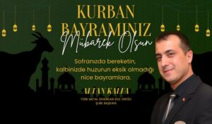Altan Kalfa bayram mesajı