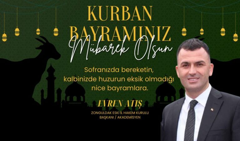 Evren Atış bayramınızı kutlar