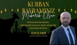 Ayhan Erol bayram mesajı