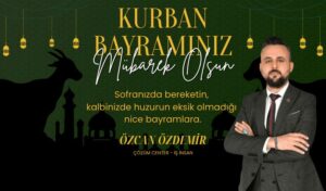Özcan Özdemir bayram mesajı