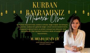 Uzm. Psk. M. Melda Yenin Çil bayram mesajı