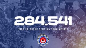 Türk Metal Sendikası, yine en büyük olduğunu kanıtladı
