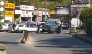 Kışla Sanayi sitesinde kaza