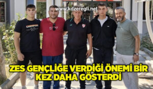 ZES gençliğe verdiği önemi bir kez daha gösterdi.