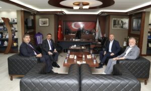 Vali Hacıbektaşoğlu’ndan Kdz. Ereğli TSO’ya ziyaret