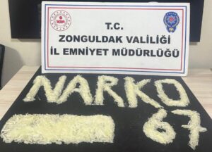Kdz.Ereğli’de 1 şüpheli üstünde 1,5 kg metamfetamin ile yakalandı