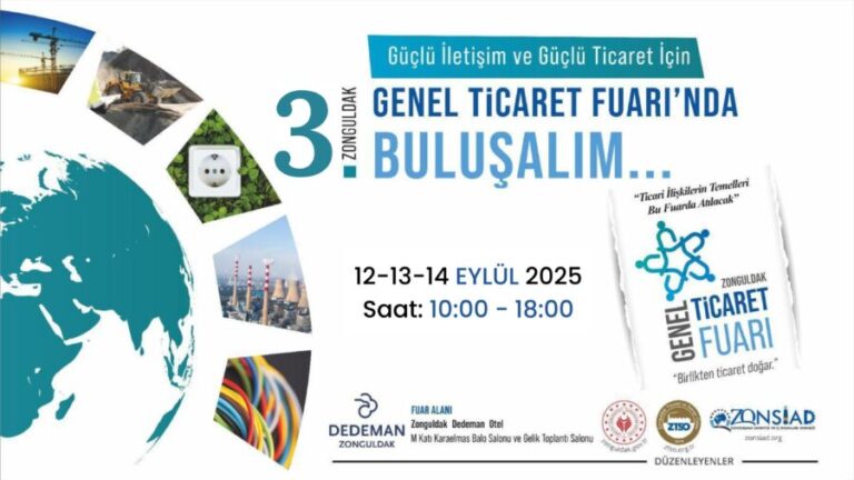 Zonguldak’ta 3. Genel Ticaret Fuarı Başlıyor
