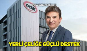 Yerli çeliğe güçlü destek