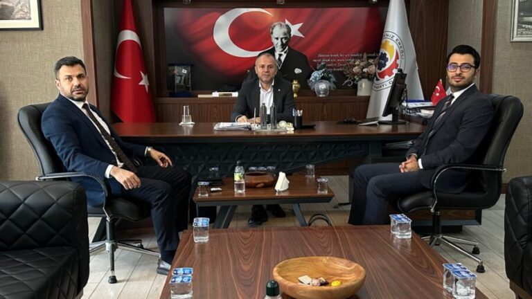 Ziraat Katılım’dan Başkan Keleş’e makamında ziyaret