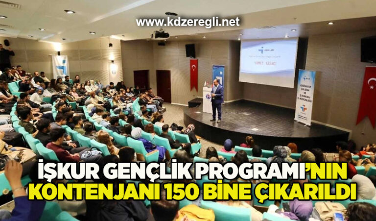 İŞKUR Gençlik Programı’nın kontenjanı 150 bine çıkarıldı