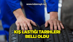 Kış lastiği tarihleri belli oldu