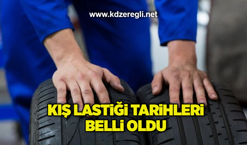 Kış lastiği tarihleri belli oldu