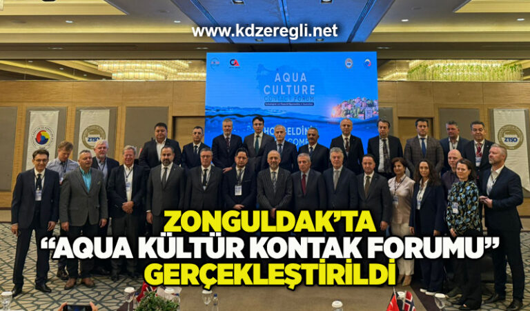 Zonguldak’ta “Aqua Kültür Kontak Forumu” gerçekleştirildi