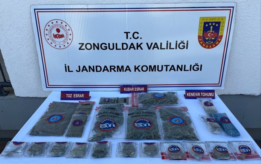 Çaycuma ve Devrek’te uyuşturucu operasyonu