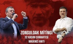 Özgür Özel Zonguldak’a geliyor..!