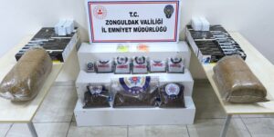 Zonguldak’ta yapılan narkotik operasyonunda 8 şüpheli yakalandı