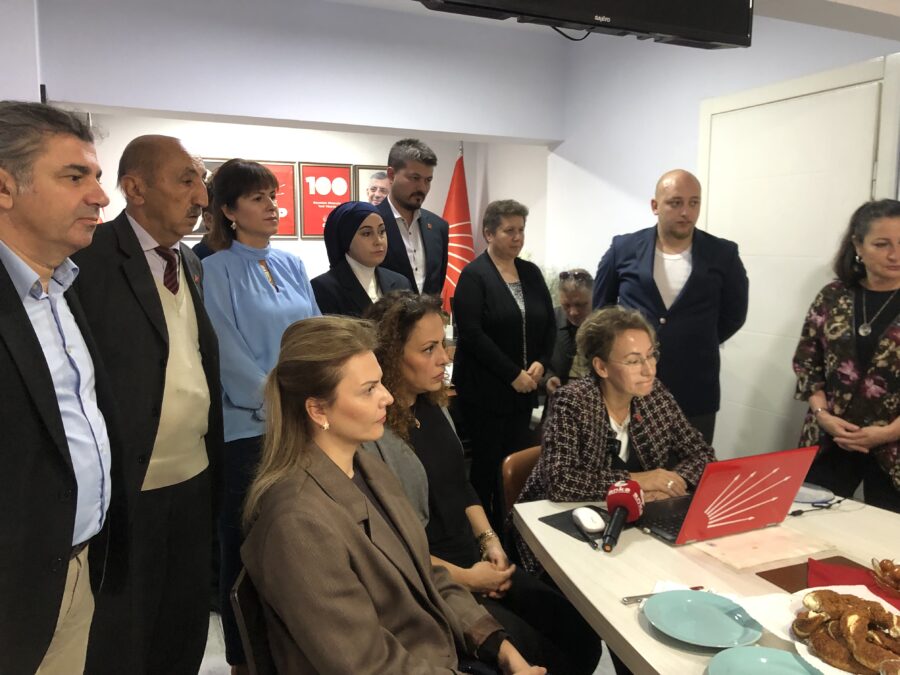 CHP Kdz. Ereğli İlçe Başkanı Zerrin Yılmaz Erdoğan’dan ilk basın toplantısı