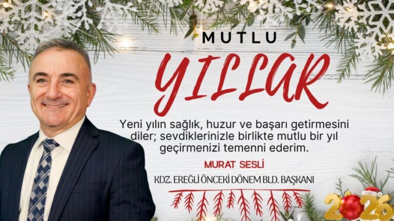 Murat Sesli’nin yeni yıl mesajı