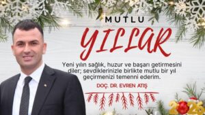 Evren Atış’ın yeni yıl mesajı