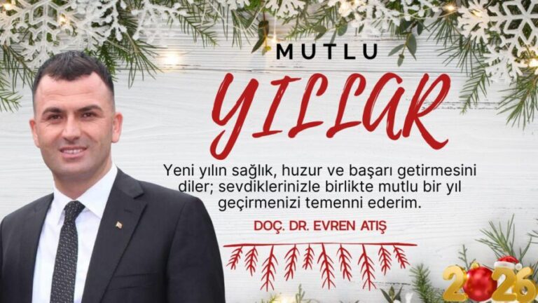 Evren Atış’ın yeni yıl mesajı