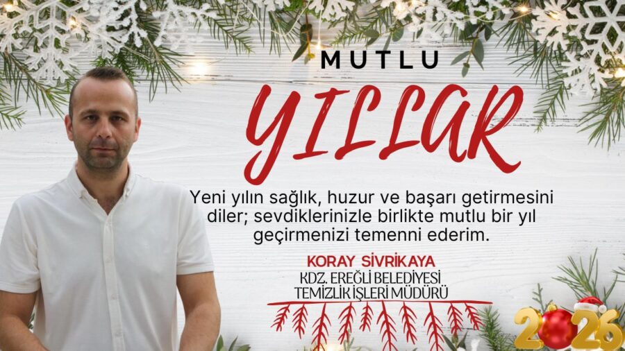 Koray Sivrikaya’nın yeni yıl mesajı