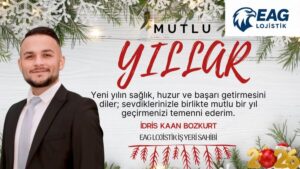 İdris Kaan Bozkurt’un yeni yıl mesajı