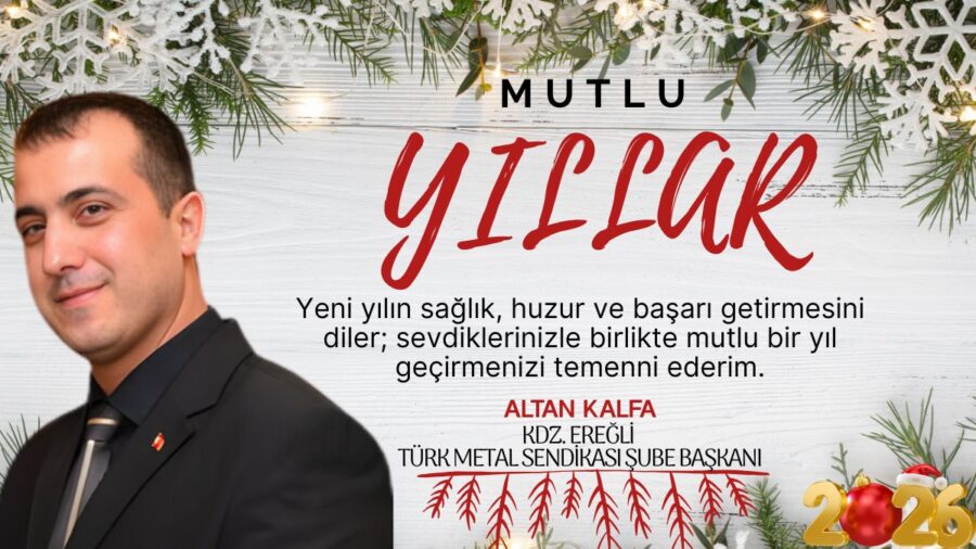 Altan Kalfa’nın yeni yıl mesajı