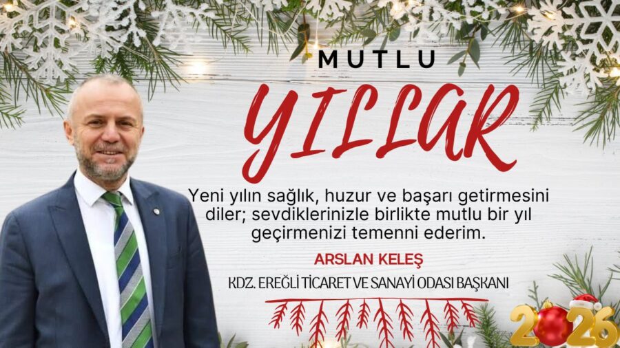 Arslan Keleş’in yeni yıl mesajı