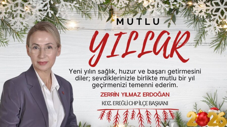Zerrin Yılmaz Erdoğan’ın yeni yıl mesajı