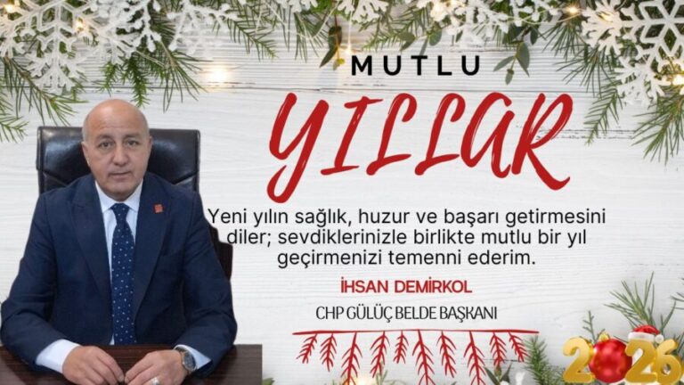 İhsan Demirkol’un yeni yıl mesajı