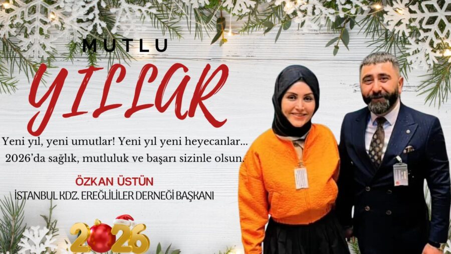 Özkan Üstün’ün yeni yıl mesajı