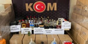 Zonguldak dahil 81 ilde sahte alkol operasyonu