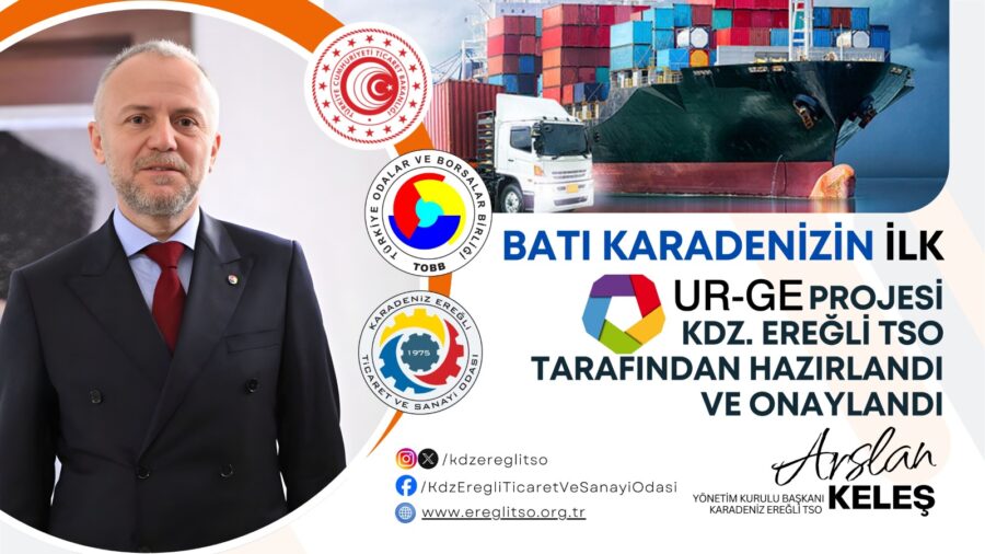 Batı Karadeniz’in ilk UR-GE projesi Kdz. Ereğli TSO tarafından hazırlandı ve onaylandı