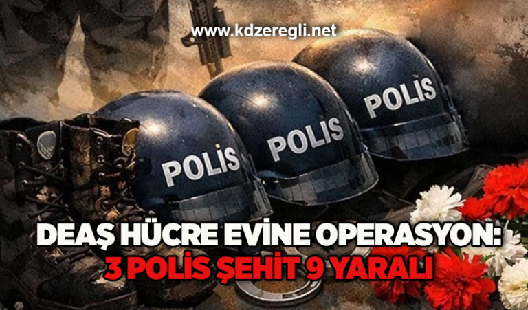 DEAŞ hücre evine operasyon: 3 polis şehit 9 yaralı