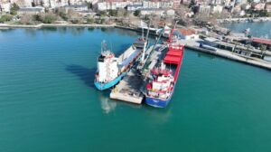 10 ayda 512 bin ton malzeme elleçlendi