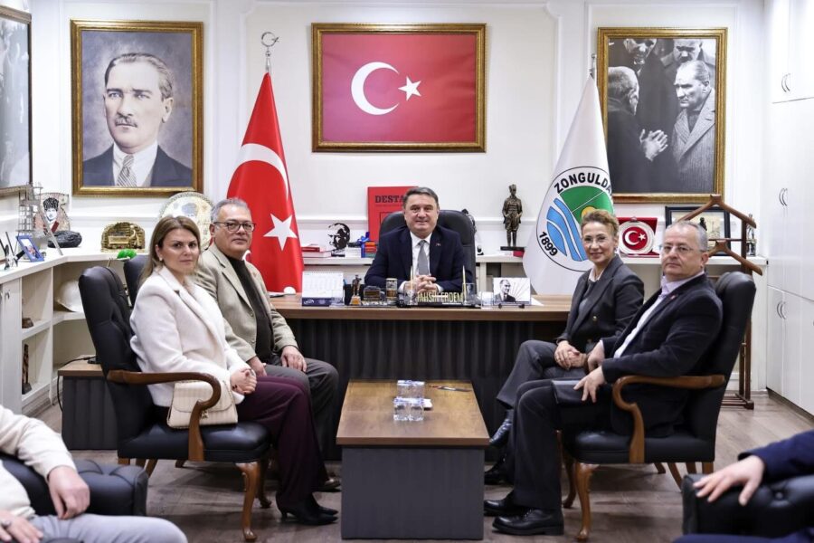 CHP Kdz. Ereğli İlçe Teşkilatından Başkan Tahsin Erdem’e ziyaret