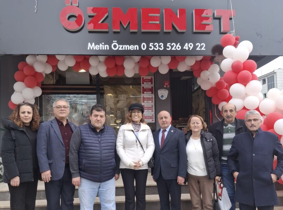 Demirkol, Gülüç’e açılan Özmen Et’in açılışına katıldı