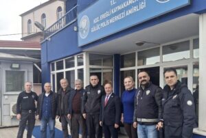 Başkan Demirkol’dan Gülüç Polis Merkezi Amirliği’ne ziyaret