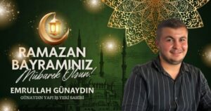 Emrullah Günaydın bayram tebriği