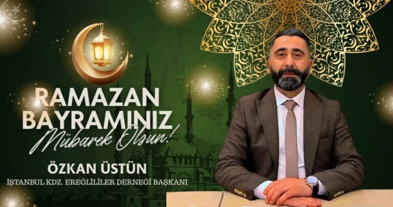 Özkan Üstün bayram tebriği