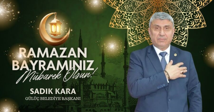 Sadık Kara bayram tebriği