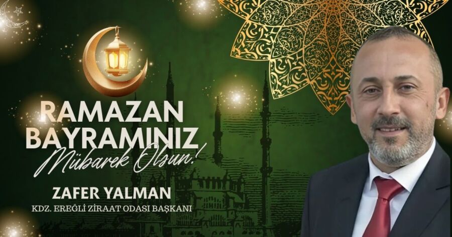 Zafer Yalman bayram tebriği