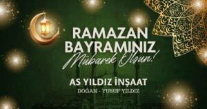 AS Yıldız İnşaat bayram tebriği