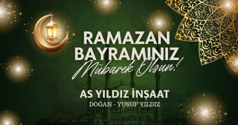 AS Yıldız İnşaat bayram tebriği