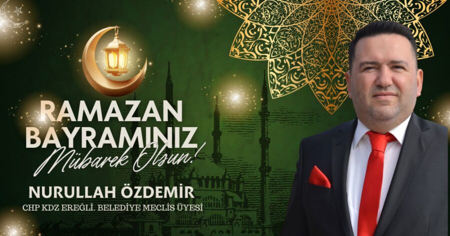 Nurullah Özdemir bayram tebriği