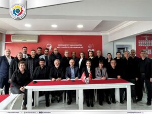 Arslan Keleş’ten CHP’ye Ziyaret