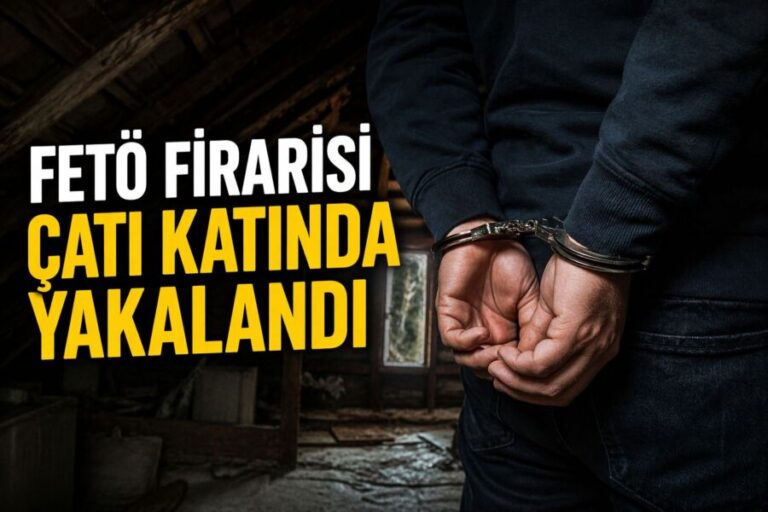 Firari FETÖ’cü Gülüç’te çatı katında yakalandı