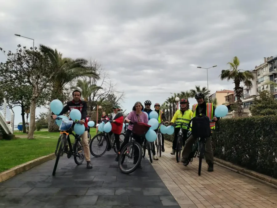 Karadeniz Ereğli’de Otizm Farkındalığı İçin Pedal Çevirdiler
