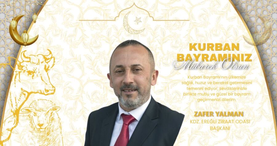 Zafer Yalman bayram tebriği