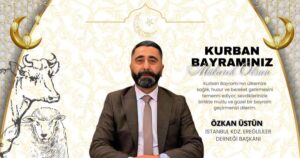Başkan Özkan Üstün’ün bayram mesajı